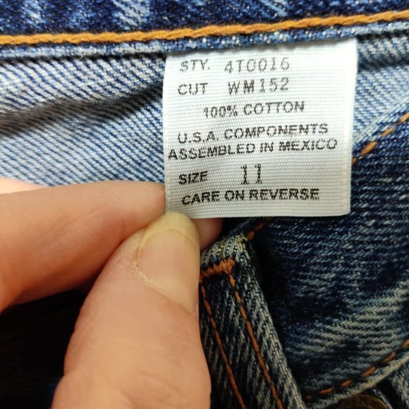 Mudd Size 11 100% Cotton Flailed leg/Edge - Picture 6 of 11